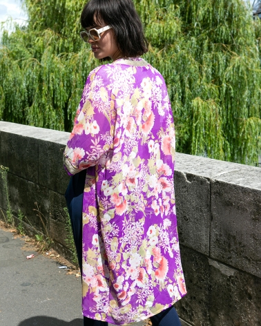 KIMONO FUSHIA