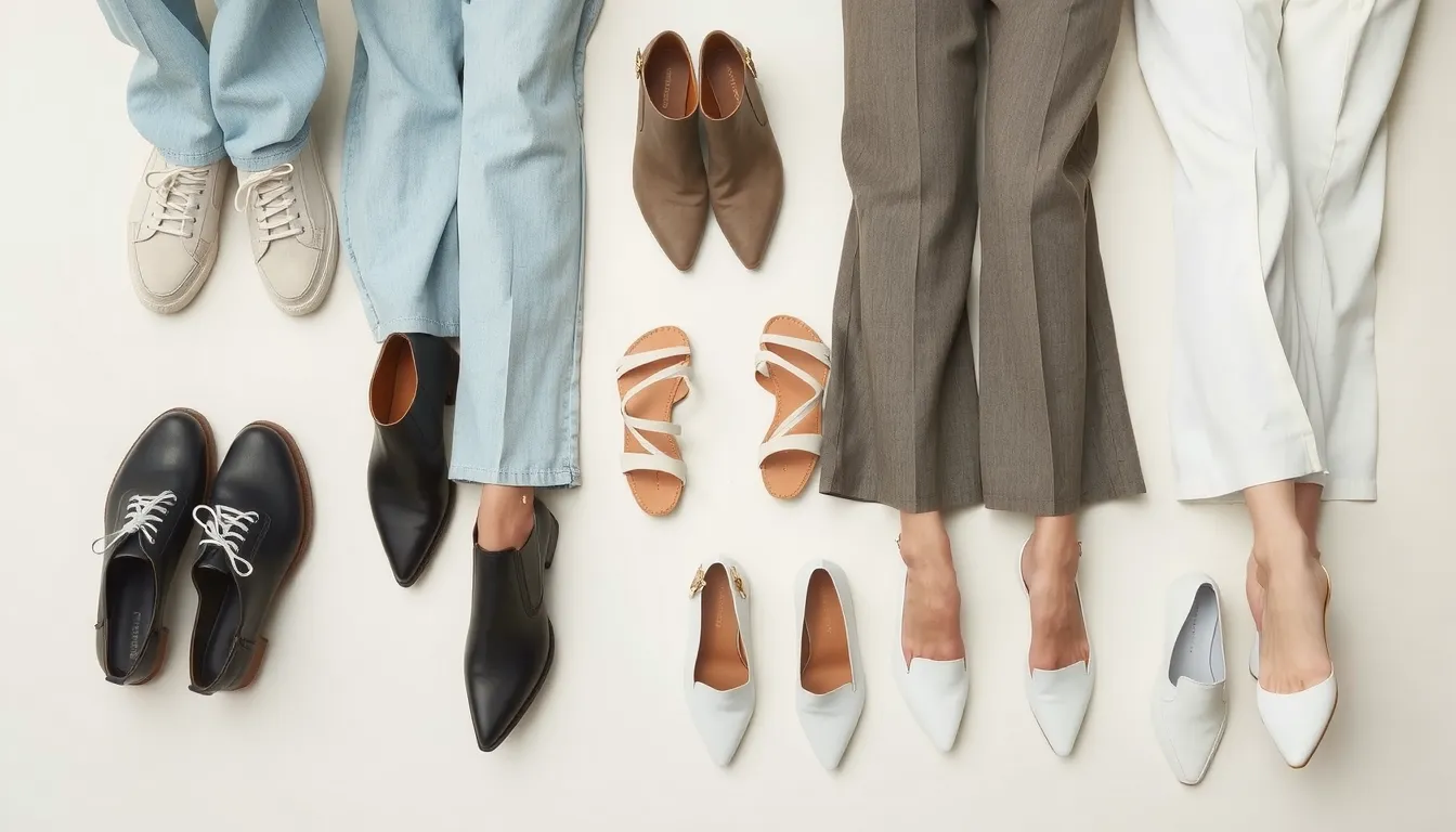 quelles chaussures avec pantalon large