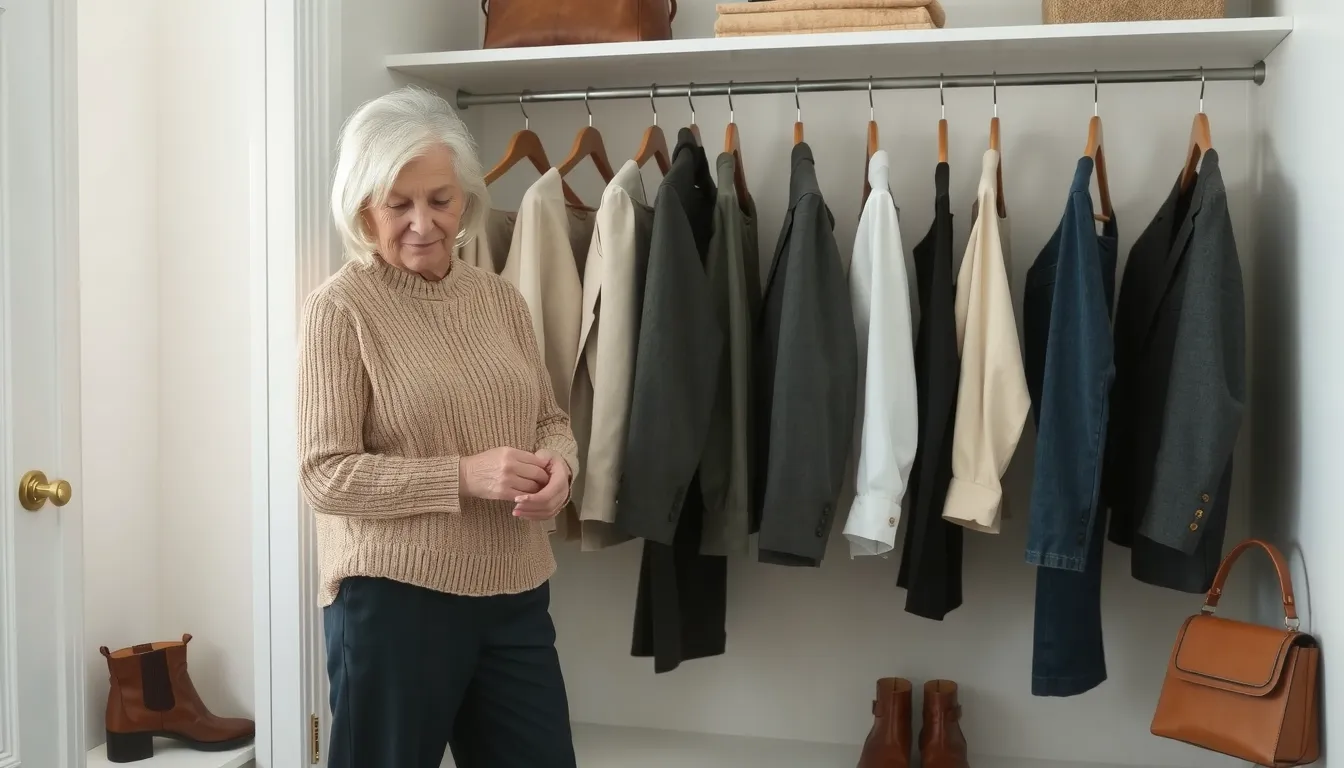 garde-robe idéale idéale look moderne femme 60 ans