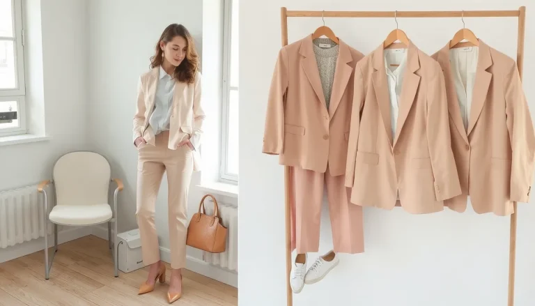 Comment porter un pantalon rose poudré : idées de looks et associations de couleurs