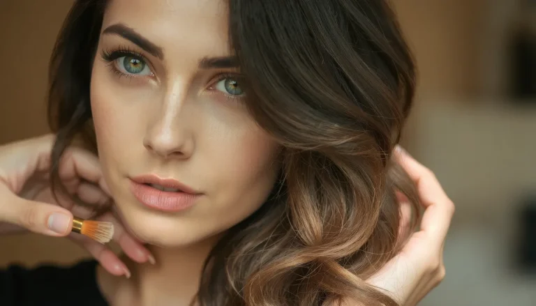 Balayage sur cheveux noir : le guide complet des teintes, techniques et entretien