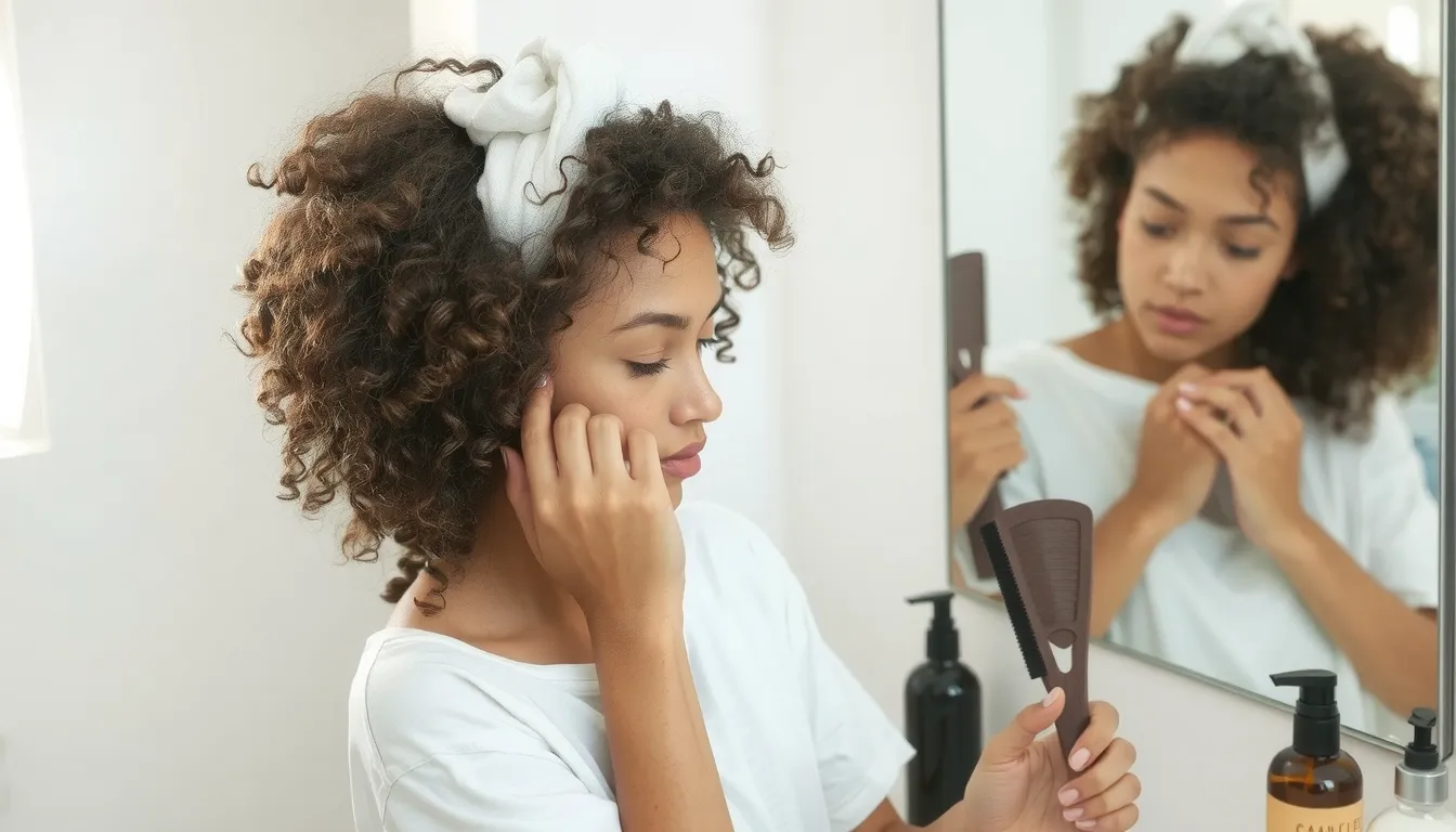 comment avoir les cheveux bouclés