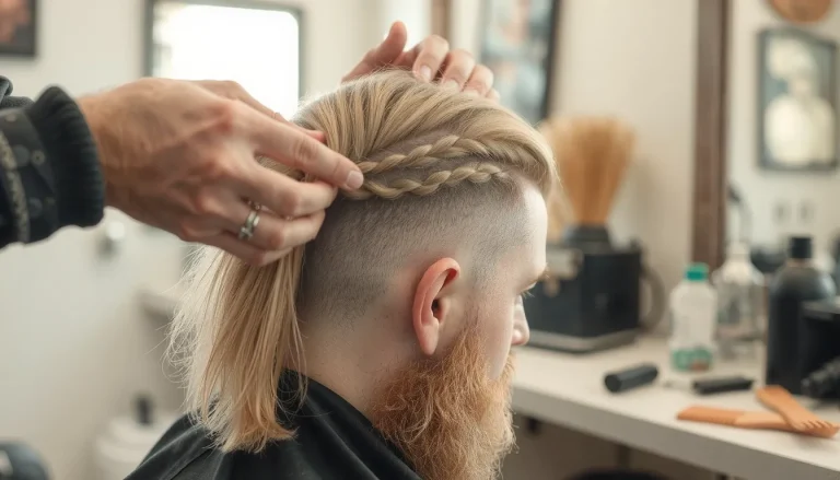 Coupe de cheveux viking : 7 styles, tresses, barbe et conseils d’authenticité